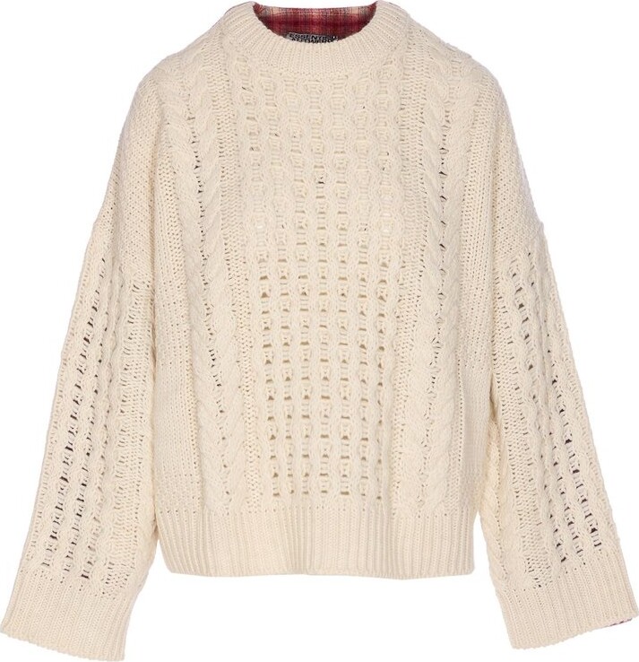 Essentiel Antwerp Iface Check Knitwear