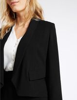 Thumbnail for your product : Marks and Spencer Cropped Crepe Jacket