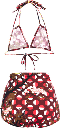 Laura Urbinati Floral Print Bikini Set