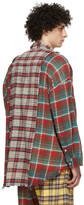 Thumbnail for your product : R 13 Red & Grey Combo Work Shirt