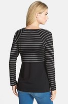 Thumbnail for your product : Vince Camuto 'Venice Stripe' Layered Look Top