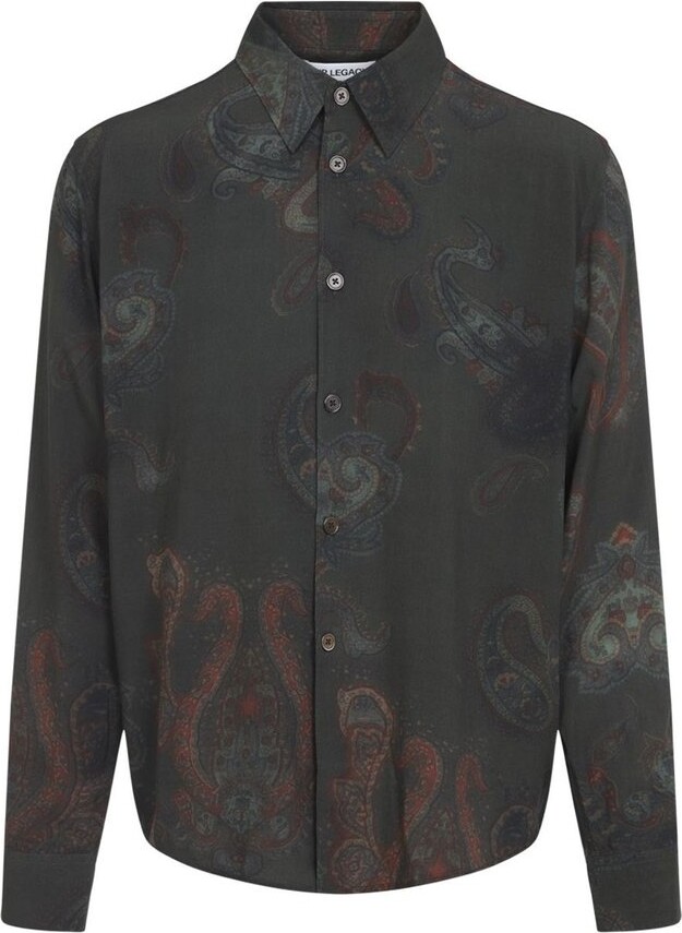 Our Legacy Beyond Forgotten Paisley Print Shirt