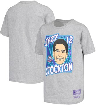 John Stockton Utah Jazz Mitchell & Ness Hardwood Classics Swingman Jersey -  White