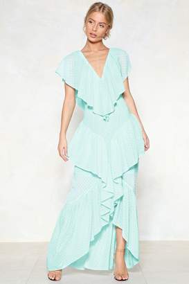 Nasty Gal Fall into Place Maxi Dress