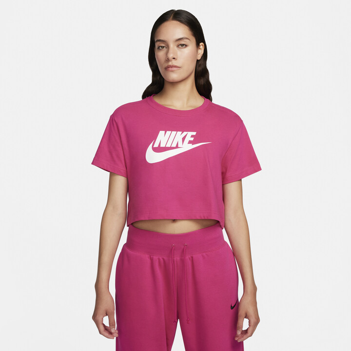 Women's Cropped Tops & T-Shirts. Nike IN