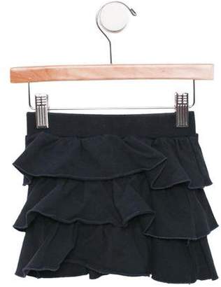 Moschino Girls' Tiered Knee-Length Skirt