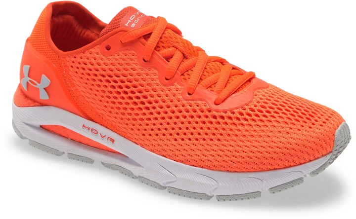 orange under armour shoes