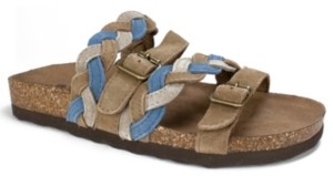 white mountain holland footbed sandals
