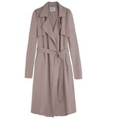 Trench long manches longues léger femme charlena pepe jeans