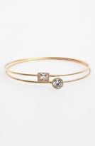 Thumbnail for your product : BP 'Dainty' Crystal Bangle (Set of 2) (Juniors)