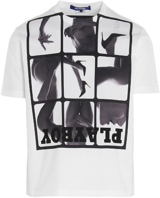 black and white playboy shirt
