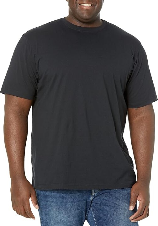 Men's Carefree Unshrinkable Tee, Traditional Fit Short-Sleeve