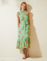 Thumbnail for your product : Marks and Spencer Floral Tie Waist Midi Dress