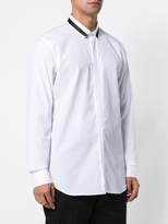 Thumbnail for your product : Neil Barrett striped collar shirt