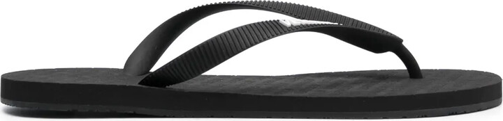 Vetements Logo-Embossed Flip Flops