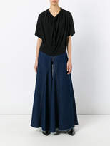 Thumbnail for your product : MM6 MAISON MARGIELA drawstring collar blouse