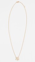 Thumbnail for your product : Jennifer Zeuner Jewelry Clover Necklace with Diamond
