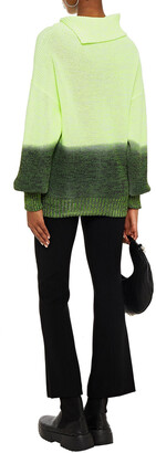 MSGM Degrade Cotton-blend Turtleneck Sweater
