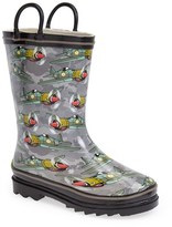 Thumbnail for your product : Western Chief 'Fighter Jet Camo' Rain Boot (Toddler & Little Kid)