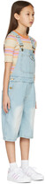 Thumbnail for your product : Repose AMS Kids Blue Denim Dungarees