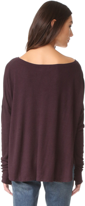 Feel The Piece Robin V Neck Thermal Long Sleeve