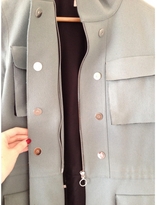 Thumbnail for your product : Jonathan Saunders Green Wool Coat