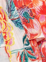 Thumbnail for your product : Banjanan Eliza Floral Tier-Skirt Tie-Waist Midi Dress