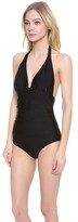 Thumbnail for your product : Shoshanna Black Solids One Piece Swimsuit