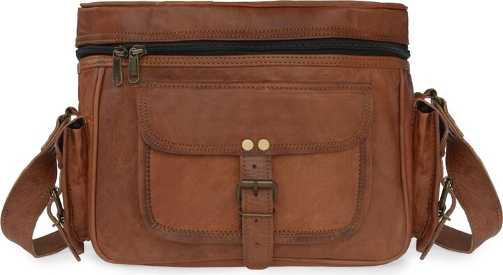 Bari Small Plaited Leather Handbag In Navy Blue, B & Floss