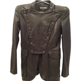 Thumbnail for your product : Balmain Leather Military Jacket