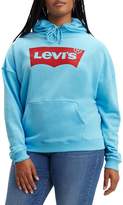 Thumbnail for your product : Levi's Plus Cotton Blend Logo Hoodie