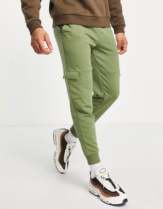 New Men’s Designer Paisley Pocket Print Skinny Joggers Tapered Trousers S-XL 