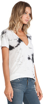 Thumbnail for your product : Enza Costa Loose Short Sleeve V Tee