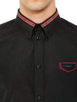 Thumbnail for your product : Givenchy Iconic Collar Band Cotton Poplin Shirt