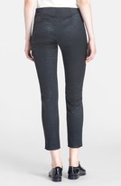 Thumbnail for your product : Lafayette 148 New York 'Stanton' Croc Embossed Ankle Pants