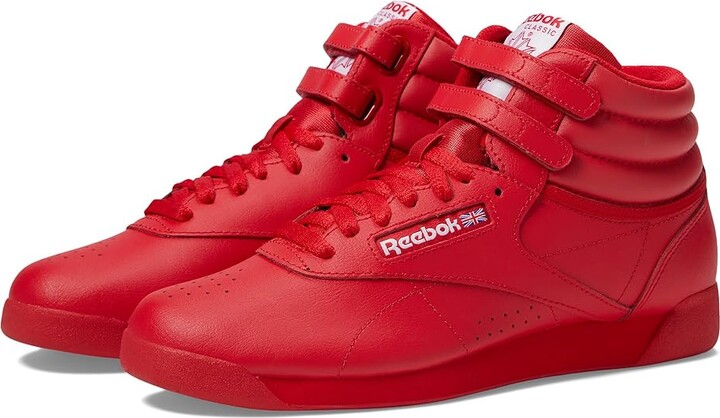 Reebok Lifestyle Women's Freestyle Hi High Top Women's Shoes Vector Red/White1 : 8 B - Medium