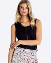 Thumbnail for your product : Seafolly Lace Insert Tank