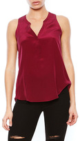 Thumbnail for your product : Rory Beca Grant Sleeveless Open Slit Back Top