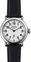 Thumbnail for your product : Shinola Runwell Watch with Black Leather Strap, 36mm