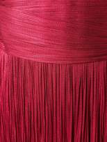 Thumbnail for your product : Maria Lucia Hohan strapless metallic maxi dress