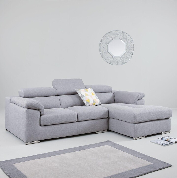 Brady 3 Seater Right Hand Fabric Corner Chaise Sofa ShopStyle