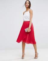 Asos Pleated Midi Skirt - ShopStyle