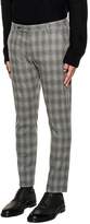 Thumbnail for your product : Entre Amis Gray Checked Wool Trousers