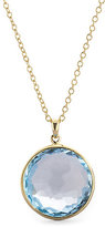 Thumbnail for your product : Ippolita Rock Candy Lollipop Blue Topaz & 18K Yellow Gold Pendant Necklace