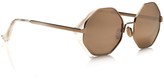 Thumbnail for your product : Cutler and Gross Rose Gold Octagonal Sunglasses