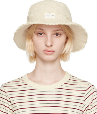 Rag & Bone Off-White Addison Bucket Hat