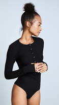 Thumbnail for your product : Feel The Piece Clarke Ribbed Bodysuit