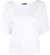 Thumbnail for your product : Emporio Armani ribbed boat-neck T-Shirt
