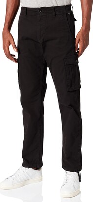 Jack and Jones Men's JJIDRAKE JJZACK Cargo AMA Black Pants - ShopStyle  Trousers