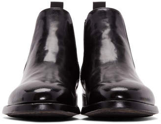 Officine Creative Black Herve Chelsea Boots